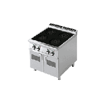 ﻿Kuchnia z szafką indukcyjna ﻿ elektryczna, 800x900x900, RM GASTRO PCI - 98 ET