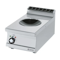 Kuchnia WOK indukcyjna elektryczna, 400x700x280, RM GASTRO PCIWT - 74 ET