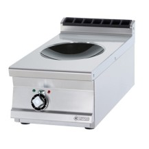 Kuchnia WOK indukcyjna ﻿elektryczna, 400x900x280, RM GASTRO PCIWT - 94 ET