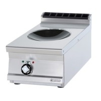 Kuchnia WOK indukcyjna ﻿elektryczna, 400x900x280, RM GASTRO PCIWT - 94 ET