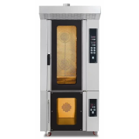Elektryczny piec piekarniczy | modułowy | konwekcyjno-parowy | 9x 400x600 | 17,5 kW | PM-E-9