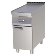 Płyta robocza z szufladą i drzwiami, 800x900x900, REDFOX PP 90/80 D