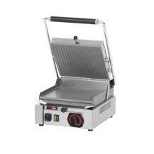 Grill kontaktowy elektryczny ryflowany, 304x405x182, REDFOX PS - 2010 L