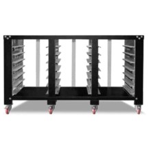 Podstawa do pieca piekarniczego modułowego ME/1400 | prowadnice na tace | 1620x1100x900 mm | PT/1400/DE