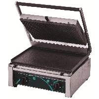 Grill elektryczny kontaktowy panini RN101-B | dolna płyta gładka Resto Quality RN101-B