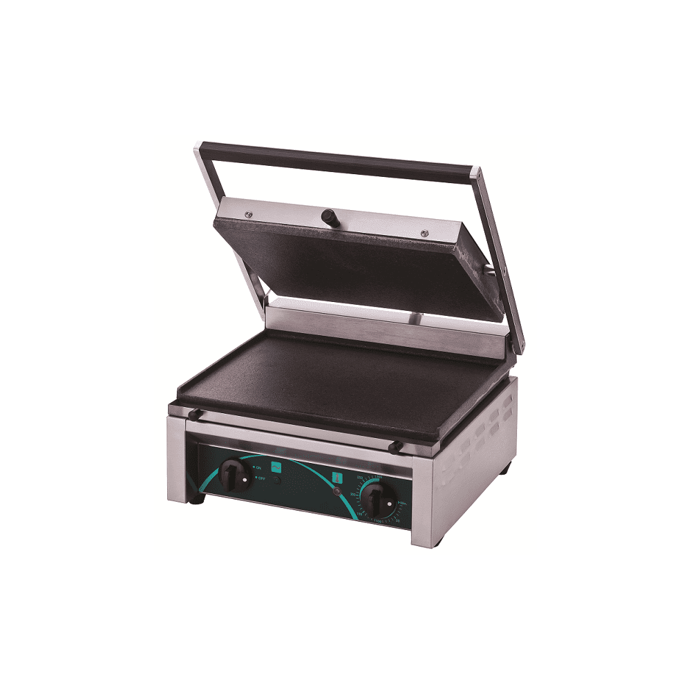 Grill elektryczny kontaktowy panini RN101-C | 2 płyty gładkie Resto Quality RN101-C