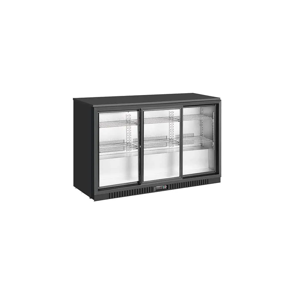 Barowa szafa chłodnicza  | chłodziarka podblatowa RQ-330SC | 325l | drzwi przesuwne Resto Quality RQ-330SC