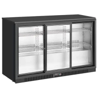 Barowa szafa chłodnicza  | chłodziarka podblatowa RQ-330SC | 325l | drzwi przesuwne Resto Quality RQ-330SC