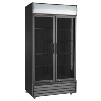 Szafa chłodnicza przeszklona RQ1100H-BLACK | 1000l (SD1001H) Resto Quality RQ1100H-BLACK