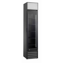 Szafa chłodnicza przeszklona RQ216-BLACK | 160 l | 390x475x1880 mm | Resto Quality RQ216-BLACK