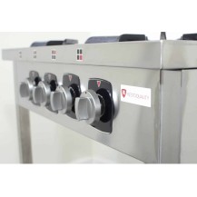 Kuchnia gazowa wolnostojąca 4 palnikowa RQ403554 | 32,8kW Resto Quality