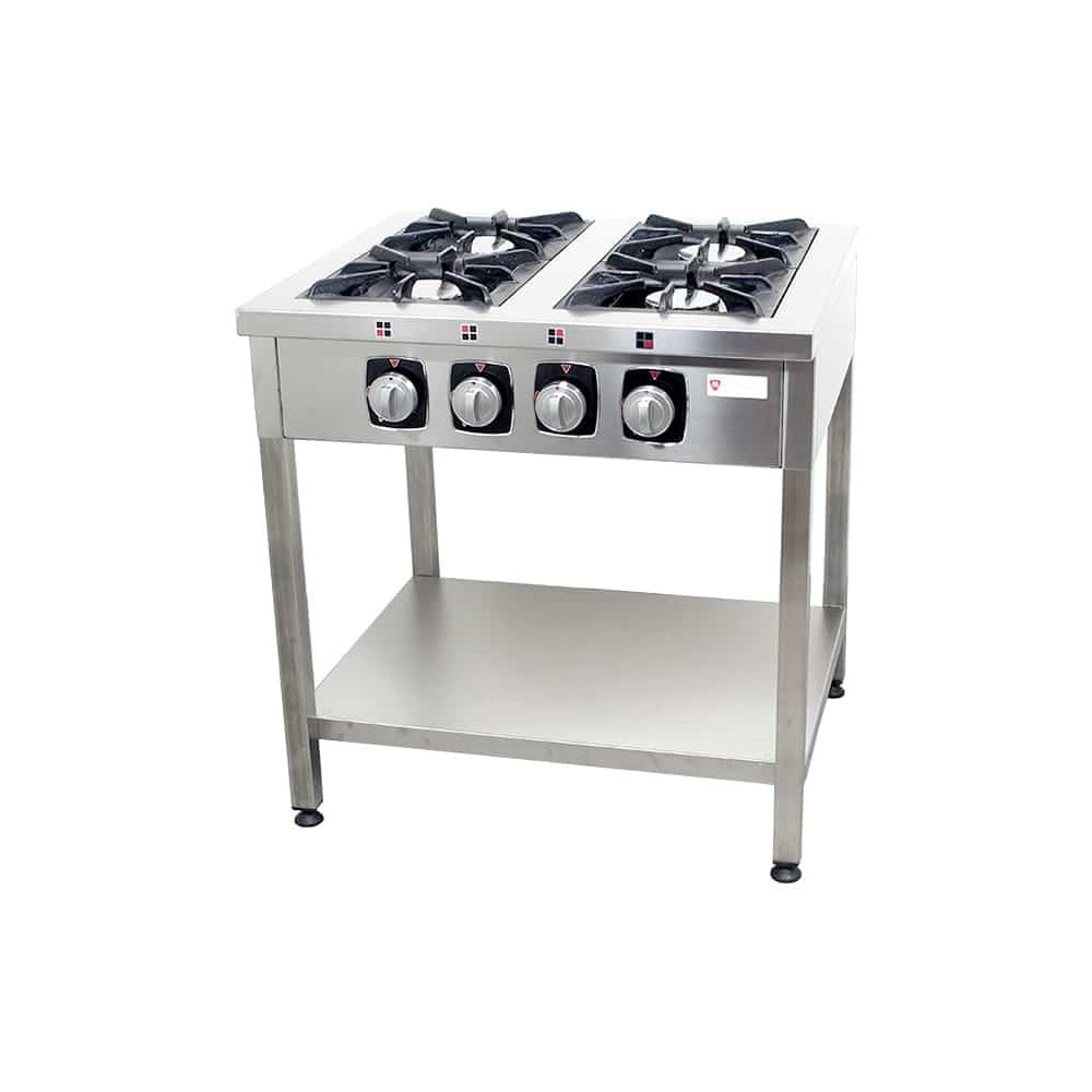 Kuchnia gazowa wolnostojąca 4 palnikowa RQ403559 | 32,8kW | linia 900 Resto Quality