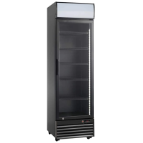Szafa chłodnicza przeszklona RQ416-BLACK | 338l | czarna (SD416) Resto Quality RQ416-BLACK