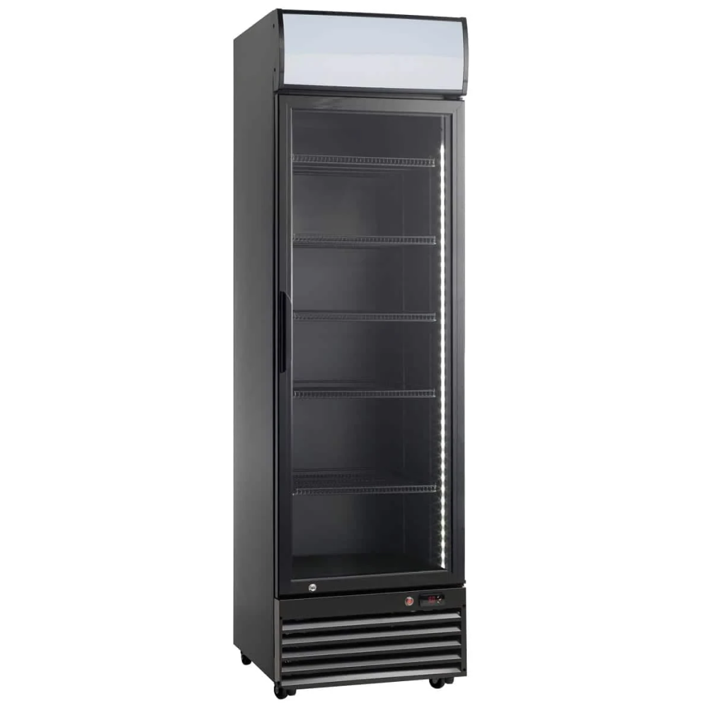 Szafa chłodnicza przeszklona RQ416-BLACK | 338l | czarna (SD416) Resto Quality RQ416-BLACK