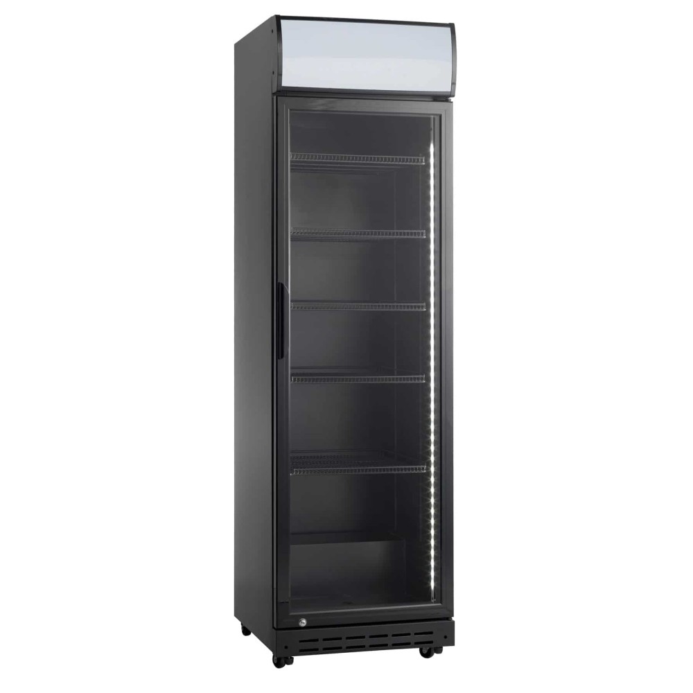 Szafa chłodnicza przeszklona RQ419-BLACK| 388l | czarna (SD420BE) Resto Quality RQ419-BLACK