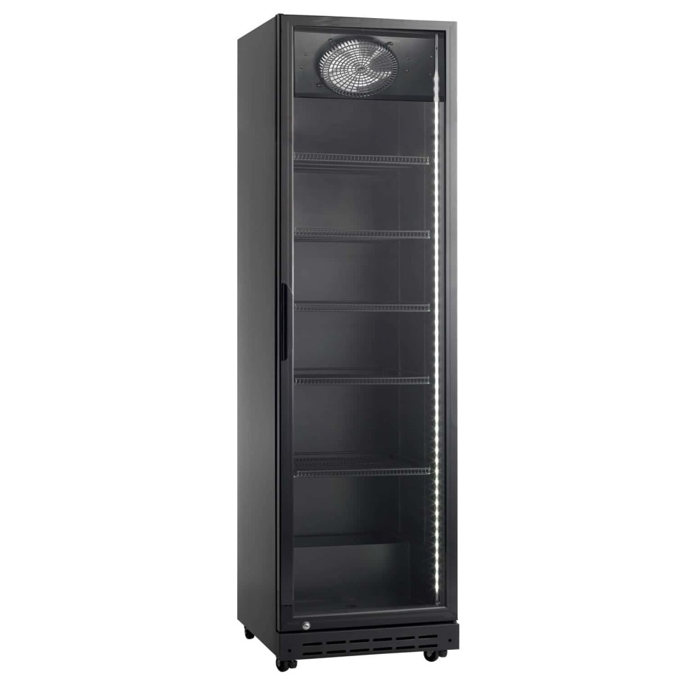 Szafa chłodnicza przeszklona RQ429-BLACK | 394l | czarna (SD429) Resto Quality RQ429-BLACK