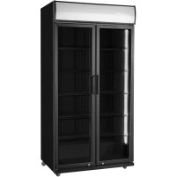 SZAFA CHŁODNICZA PRZESZKLONA RQ880H-BLACK | 590 L | (SD881HE) Resto Quality RQ880H-BLACK