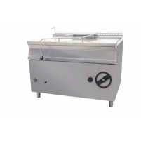 Patelnia uchylna elektryczna | stal nierdzewna | 18 kW | 400V | 120 l | 1200x900x900 mm | RQBS125.912E
