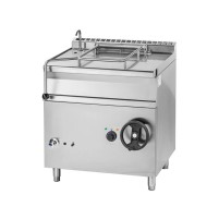 Patelnia uchylna gazowa | stal nierdzewna | 12 kW | 50 l | 800x700x900 mm | RQBS55.78G