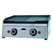 Płyta grillowa gazowa | ryflowano/gładka | 6,4kW | RQG30953 Resto Quality