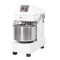 Miesiarka spiralna do ciast ciężkich RQHS 10 litrów | 230V  | 0,75kW Resto Quality RQHS10