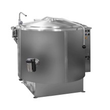 Kocioł warzelny gazowy z grzaniem pośrednim | okrągły |  31,5 kW | 200 l | 1070x1140x900 mm | RQK-200GR