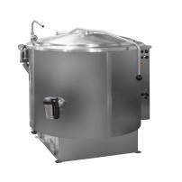Kocioł warzelny gazowy z grzaniem pośrednim | okrągły |  31,5 kW | 200 l | 1070x1140x900 mm | RQK-200GR