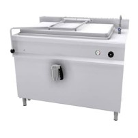 Kocioł warzelny parowy z grzaniem pośrednim | 300 l | zużycie pary ~90/h | 1350x900x900 mm | RQLF-301N