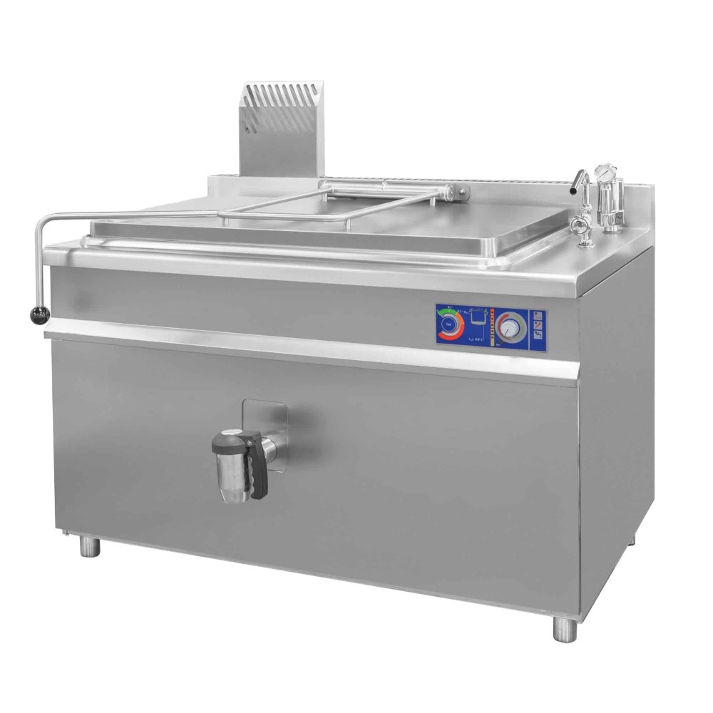 Kocioł warzelny gazowy z grzaniem pośrednim | automatyczne napełnianie | 32 kW | 300 l | 1350x900x900 mm | RQLF-302G