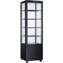 Witryna chłodnicza cukiernicza | LED | 235 l | RTC237BE (RTC235 Black) Resto Quality RTC237BE