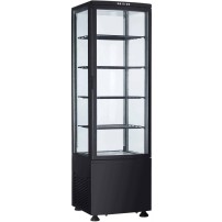 Witryna chłodnicza cukiernicza | LED | 235 l | RTC237BE (RTC235 Black) Resto Quality RTC237BE