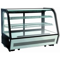 Witryna chłodnicza | cukiernicza | nablatowa  RTW160 | LED | 160l Resto Quality RTW160