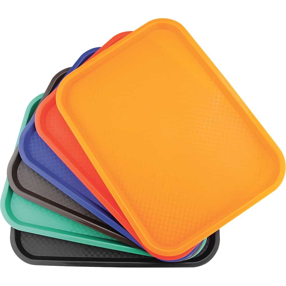 Taca fast food, zielona, 300x400 mm Stalgast 413302