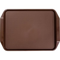 Taca kelnerska 430x305x30 mm, brąz Stalgast 414090