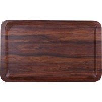 Taca laminowana, mahoniowa, matowa, GN 1/1, Stalgast 414531