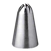 Końcówka stalowa róża 5 mm Stalgast 516050