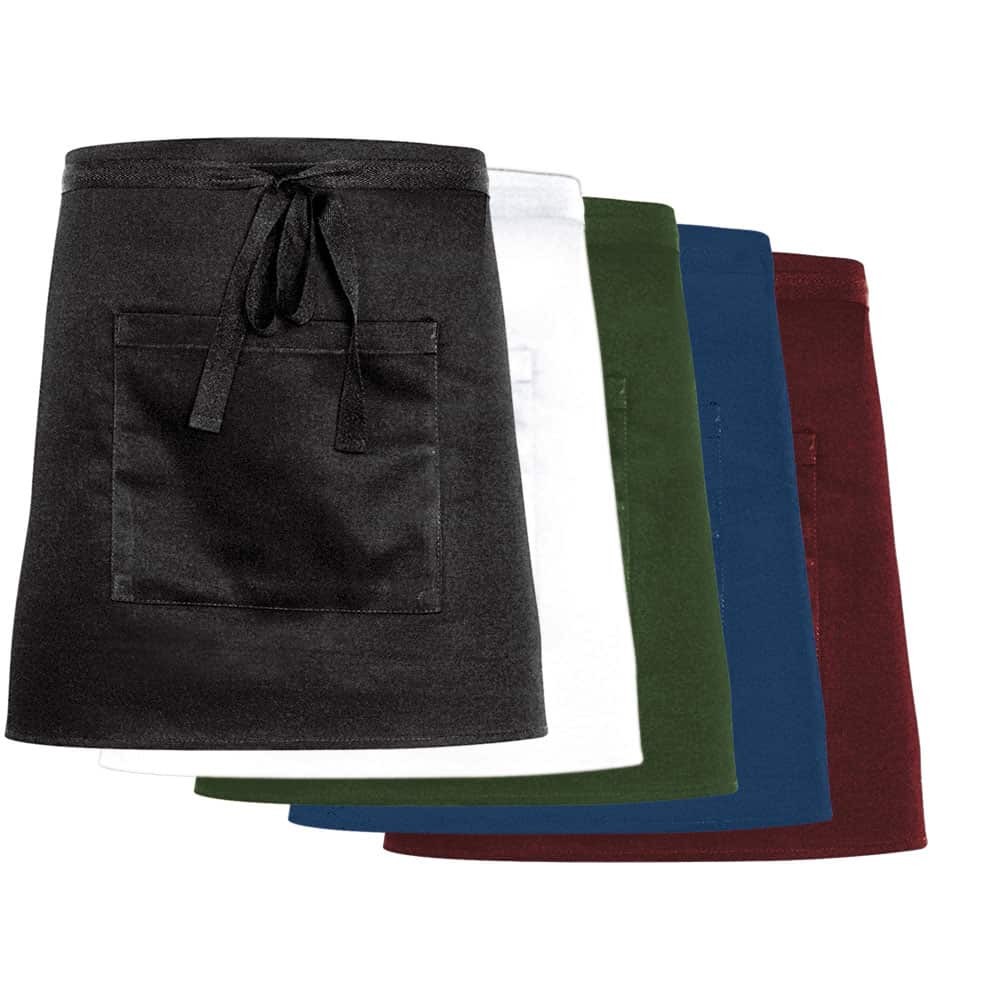 Zapaska mini z kieszonką, czarna, L 373 mm Stalgast 634011