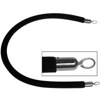 Sznur do słupka hotelowego czarny 1500 mm Stalgast 689003