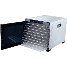 Suszarka do żywności, dehydrator na 10 tac, P 1.1 kW Stalgast 690310