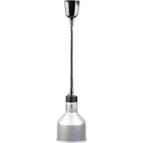 Lampa do podgrzewania potraw wisząca, srebrna, P 0.25 kW, U 230 V Stalgast 692600