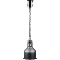 Lampa do podgrzewania potraw wisząca, czarna, P 0.25 kW, U 230 V Stalgast 692601