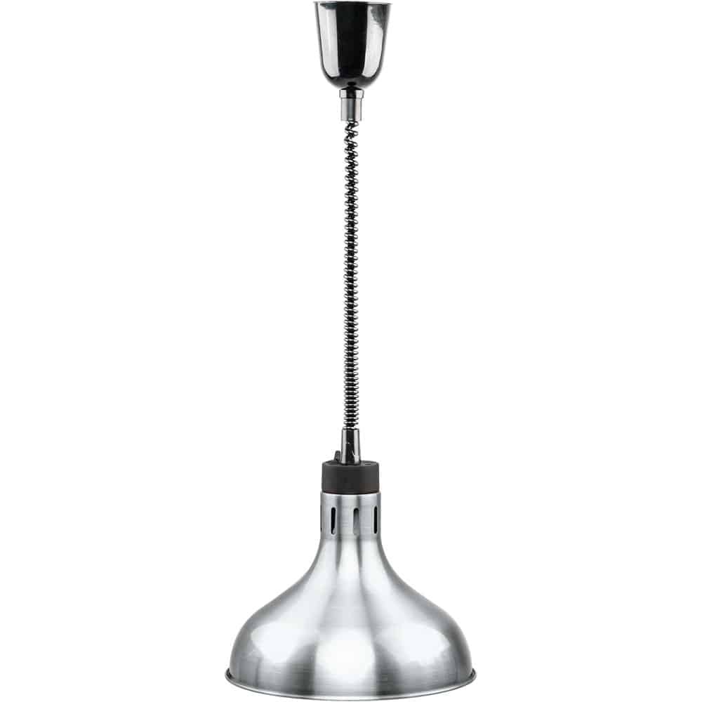 Lampa do podgrzewania potraw wisząca, srebrna, P 0.25 kW, U 230 V Stalgast 692610