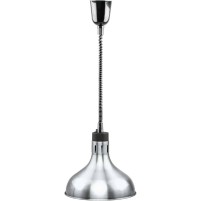 Lampa do podgrzewania potraw wisząca, srebrna, P 0.25 kW, U 230 V Stalgast 692610