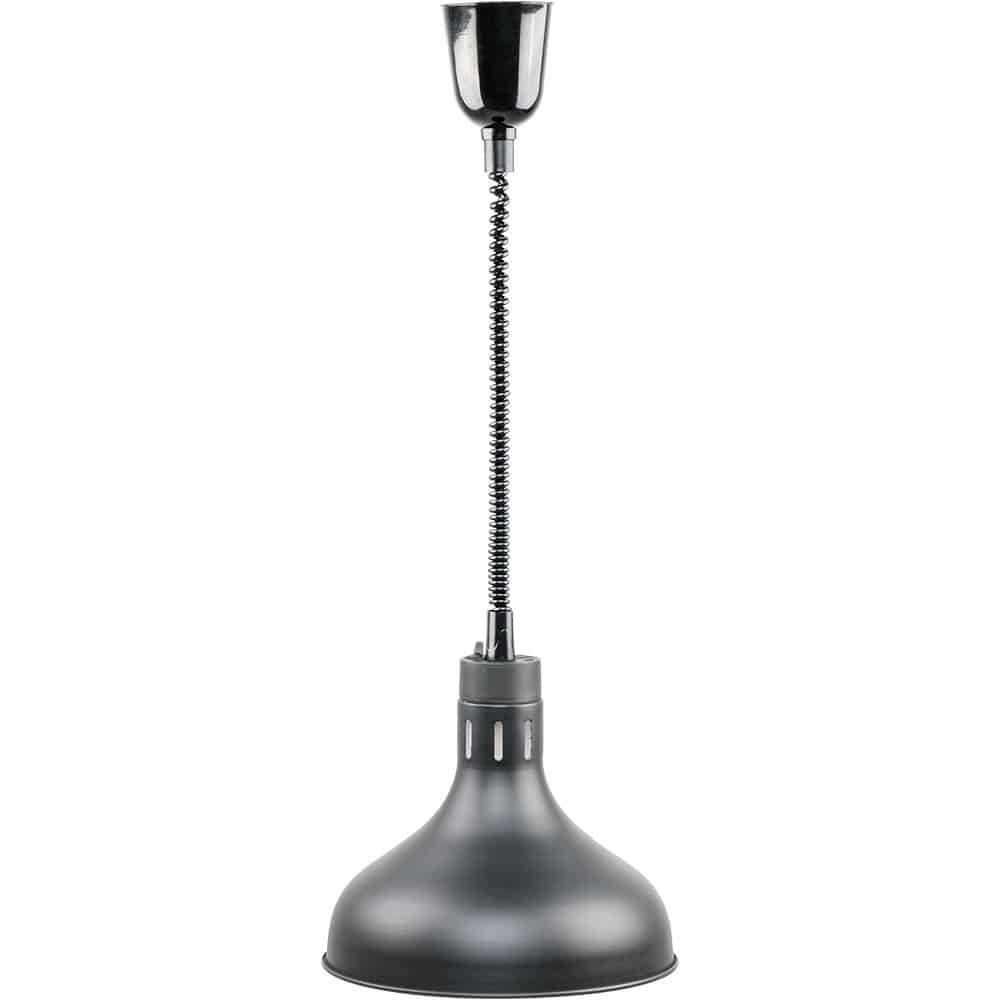 Lampa do podgrzewania potraw wisząca, czarna, P 0.25 kW, U 230 V Stalgast 692611