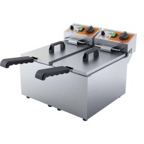 Frytownica elektryczna, 2-komorowa, Caterina, V 2x5 l, P 4  Stalgast 746068