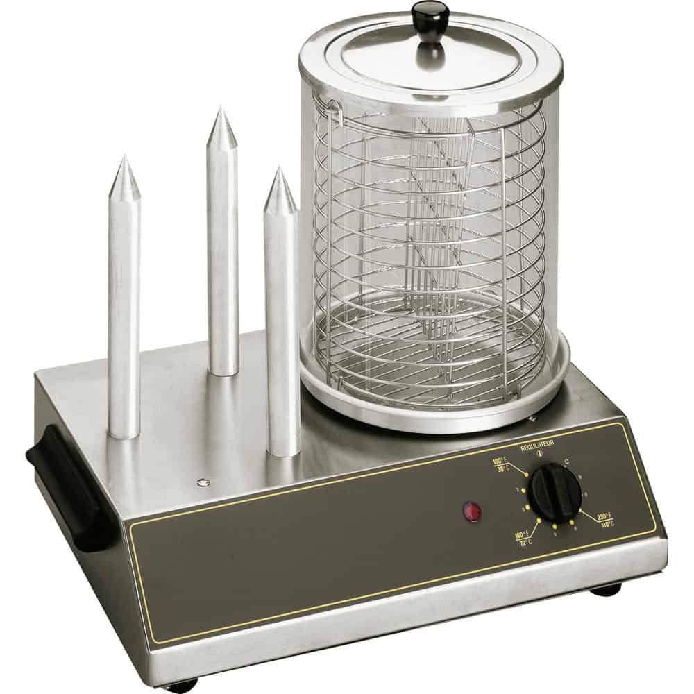 Urządzenie do hot-dogów, 3 szpikulce, P 0.65 kW Stalgast 777290