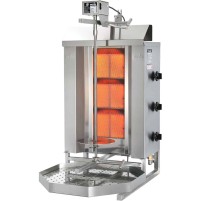 Gyros, kebab gazowy, GD 3, P 10.5 KW, G 30 Stalgast 777530