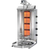 Gyros, kebab gazowy, GD 4/S, P 14 kW, G 20 Stalgast 777541