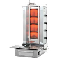 Gyros, kebab gazowy, F GD 4, P 14 KW, G 30 Stalgast 777560