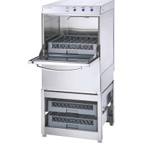 Zmywarko wyparzarka z podstawą, uniwersalna, dozownik płynu myjącego, P 3.4/4.9 , U 230/400 V Stalgast 801502